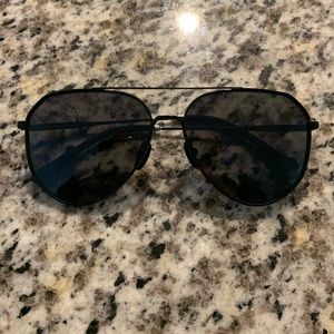 Diff Dash Aviator Sunglasses